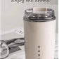 SMEG - كوب بهلواني معزول بتفريغ الهواء من الستانلس ستيل